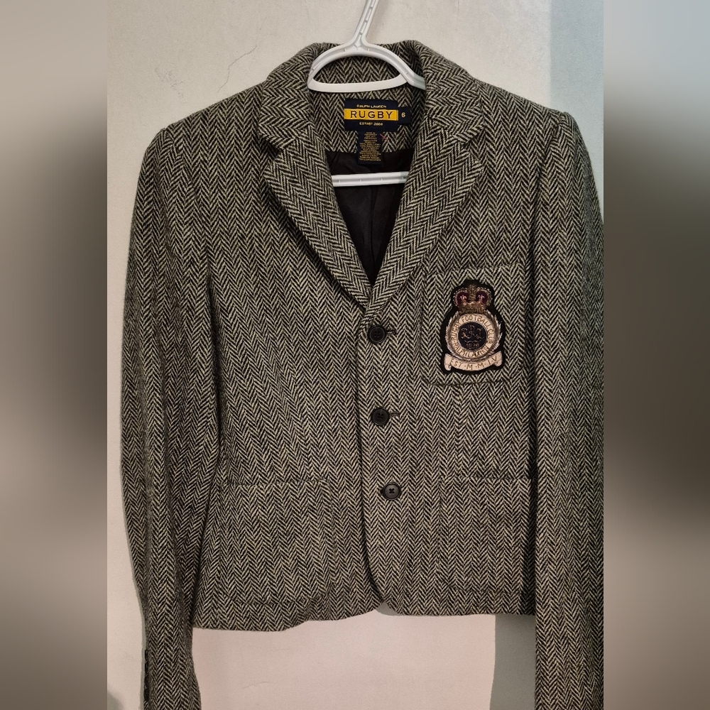 Ralph Lauren Black and White Blazer
